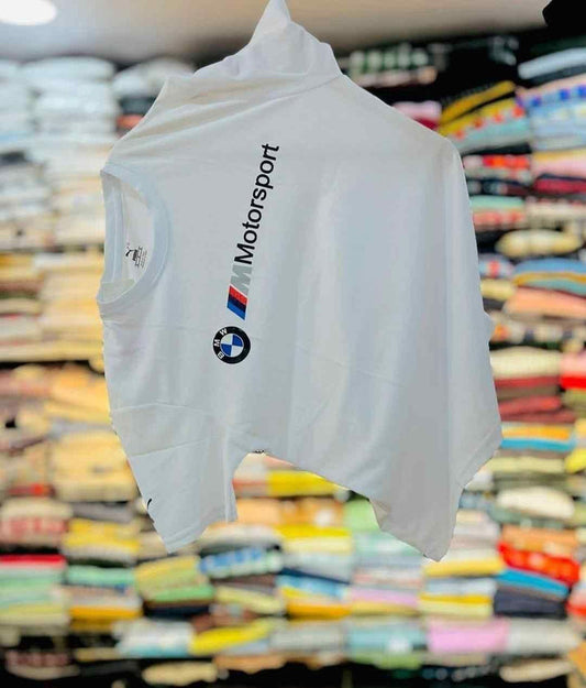 BMW Motorsports White T-Shirt – For True Motorsport Fans