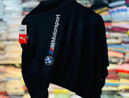 BMW Motorsports Black T-Shirt – For True Motorsport Fans