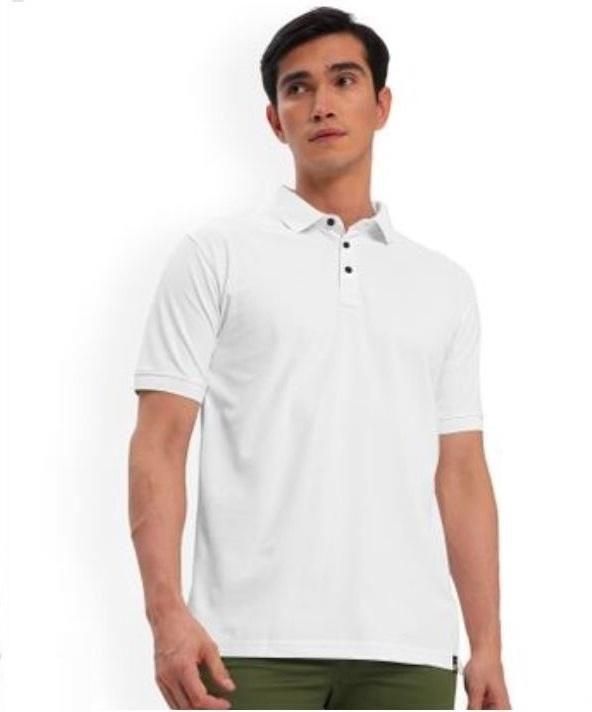 High quality Poly Cotton Solid Half Sleeves Mens Polo T-shirt (Pack of 3)