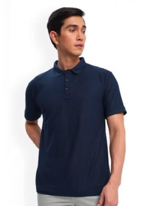 High quality Poly Cotton Solid Half Sleeves Mens Polo T-shirt (Pack of 3)
